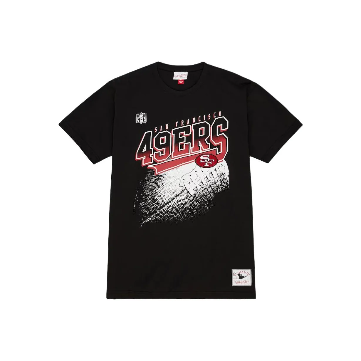 Mitchell & Ness x NFL San Francisco 49ers Kick Off T Shirt Men's Black