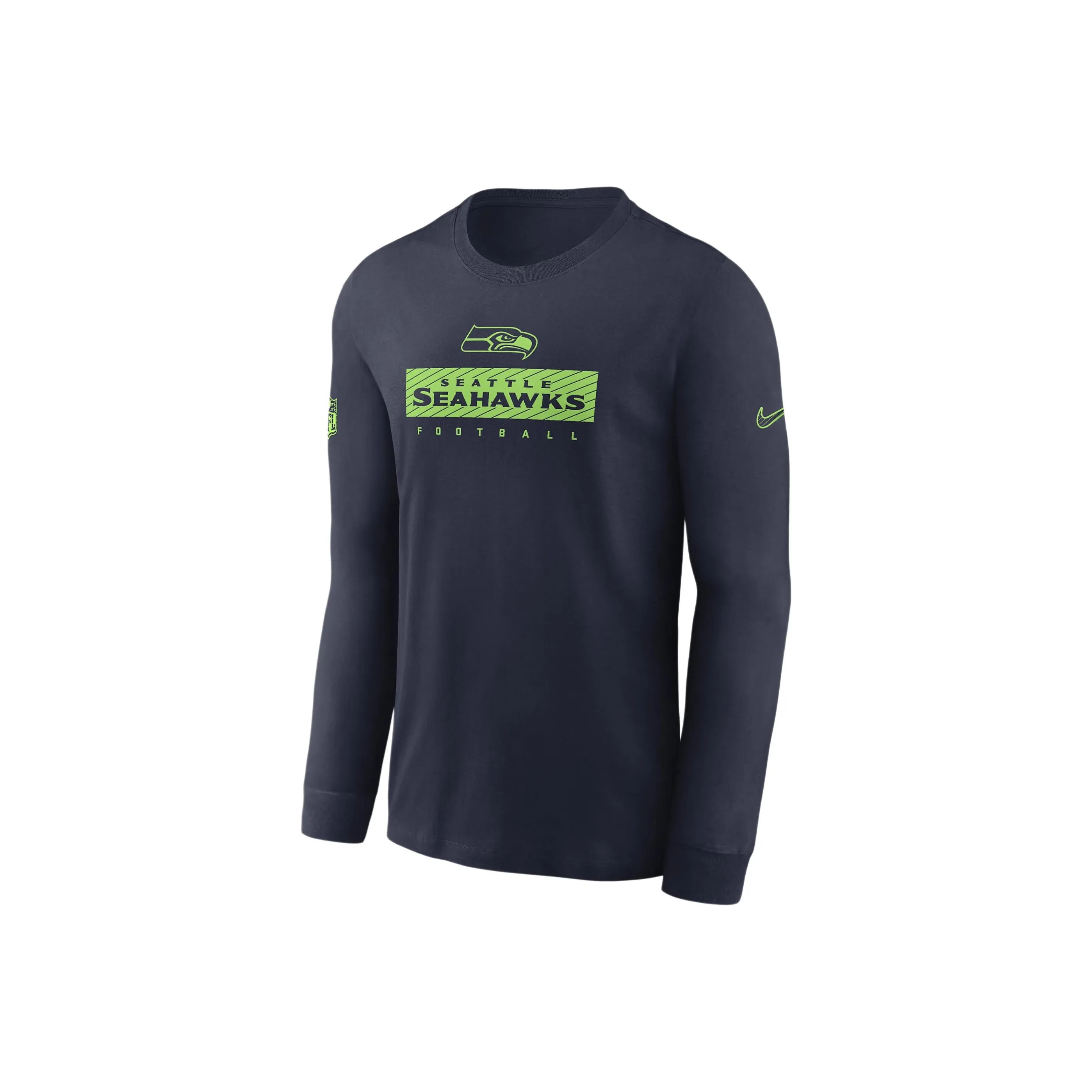 Nike Seattle Seahawks Sideline Team Issue Men's Nike Dri FIT Nfl Long Sleeve T Shirt