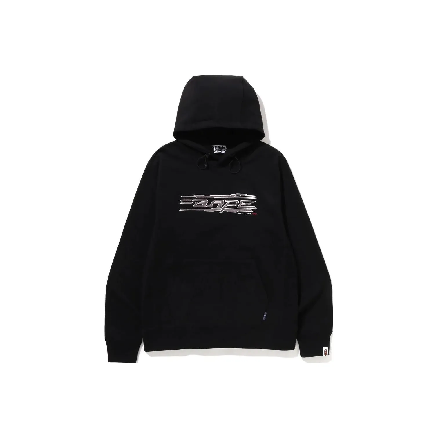 Bape World Gone Mad Embroidery Pullover Hoodie