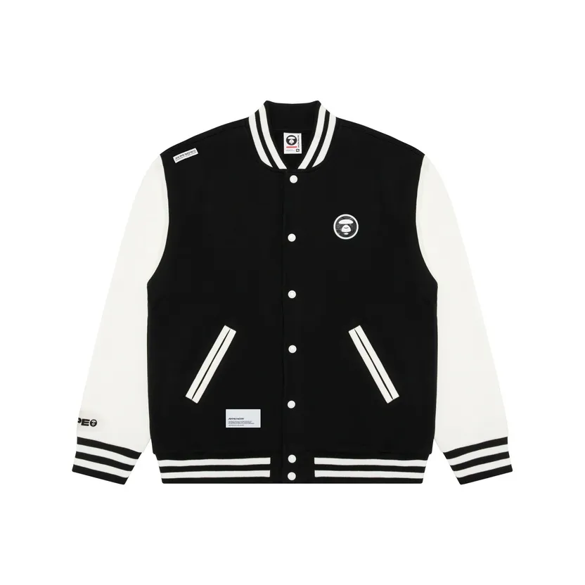 Aape Patch detail Cotton Bomber Jacket