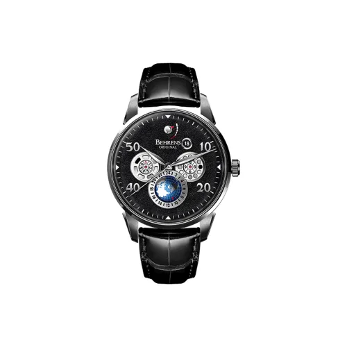 BEHRENS Механический Movement Унисекс Star Trek Collection Часы 42mm*13,6mm*23mm Черные