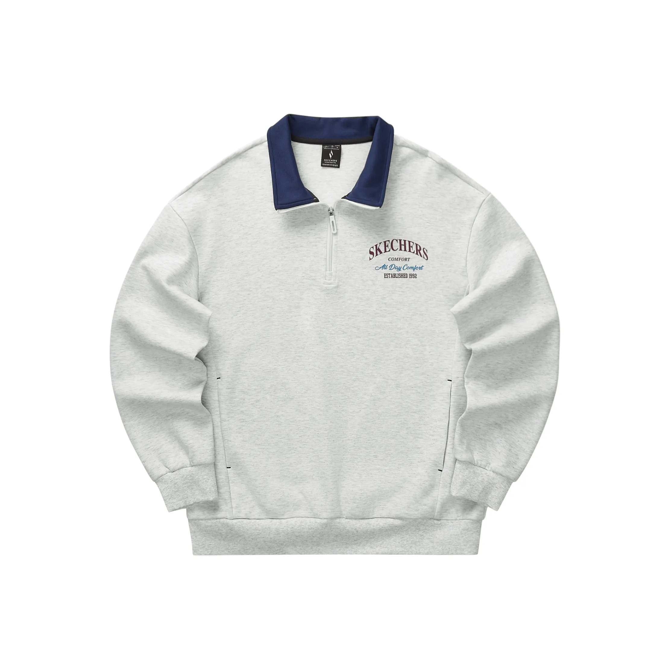 Skechers Sportlife Толстовка Унисекс Light Фотиния Серый