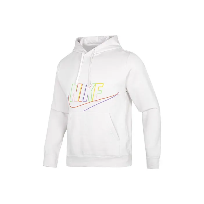 Nike Белый Мужской Свитшот