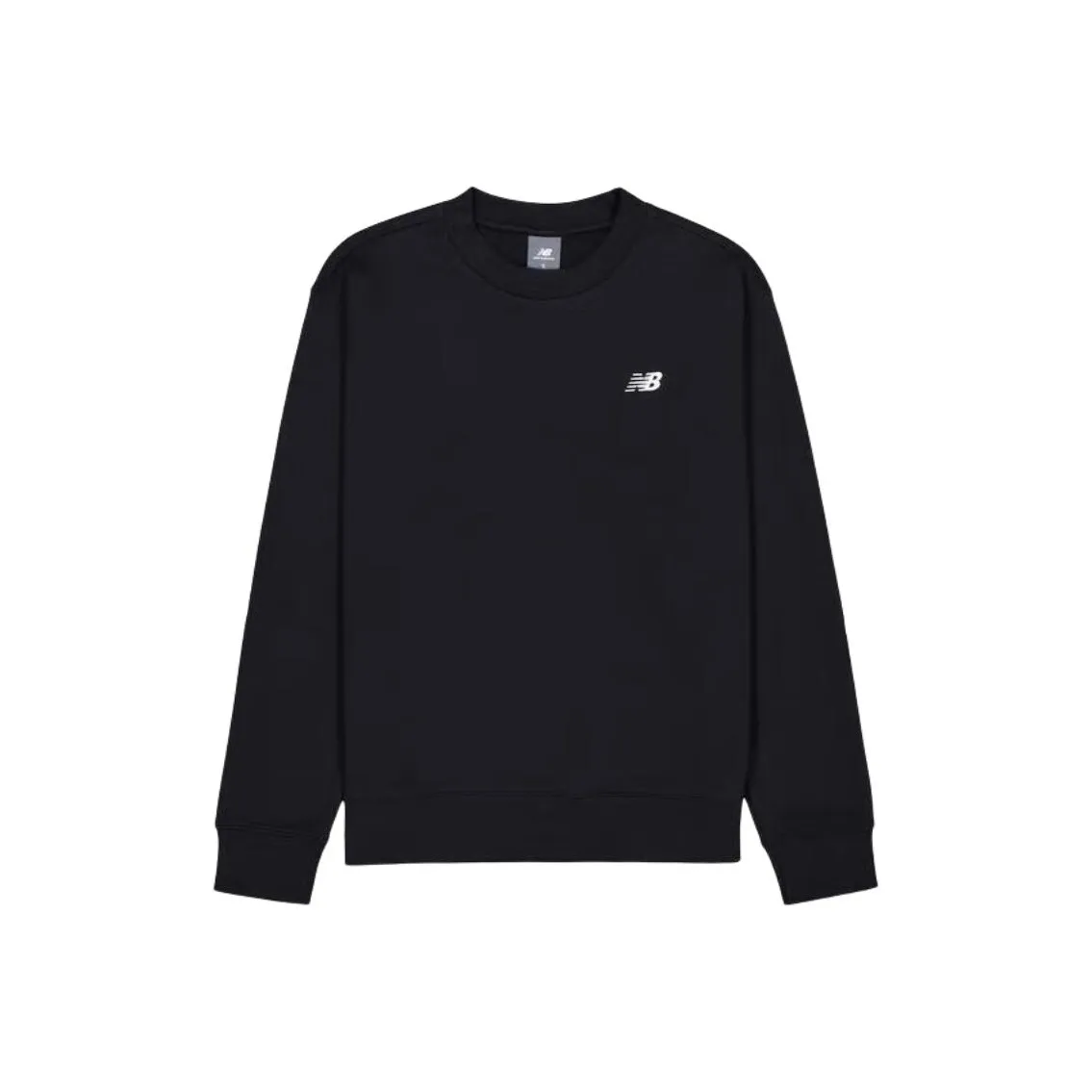 New Balance совместный бренд Sport Essentials Флис CREW SWEATSHIRT Мужской Черный