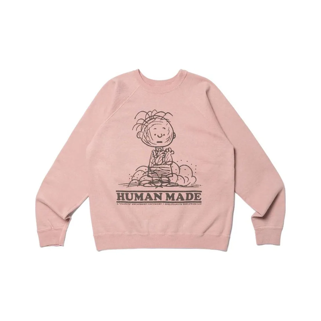 HUMAN MADE X Peanuts #2 Charlie Brown Sweatshirt