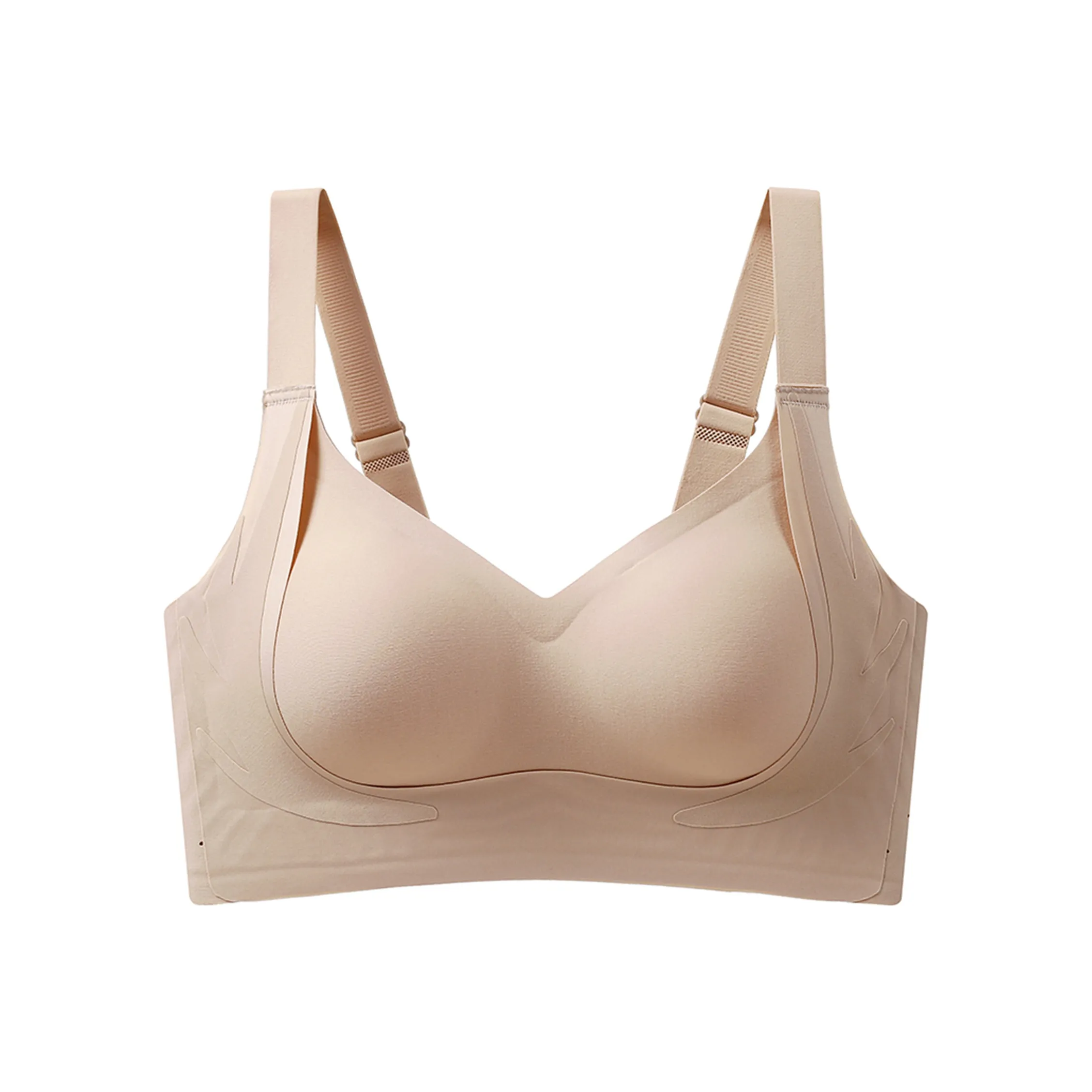 QIANLINGMEI Кожа Бесшовный Трусы Женские