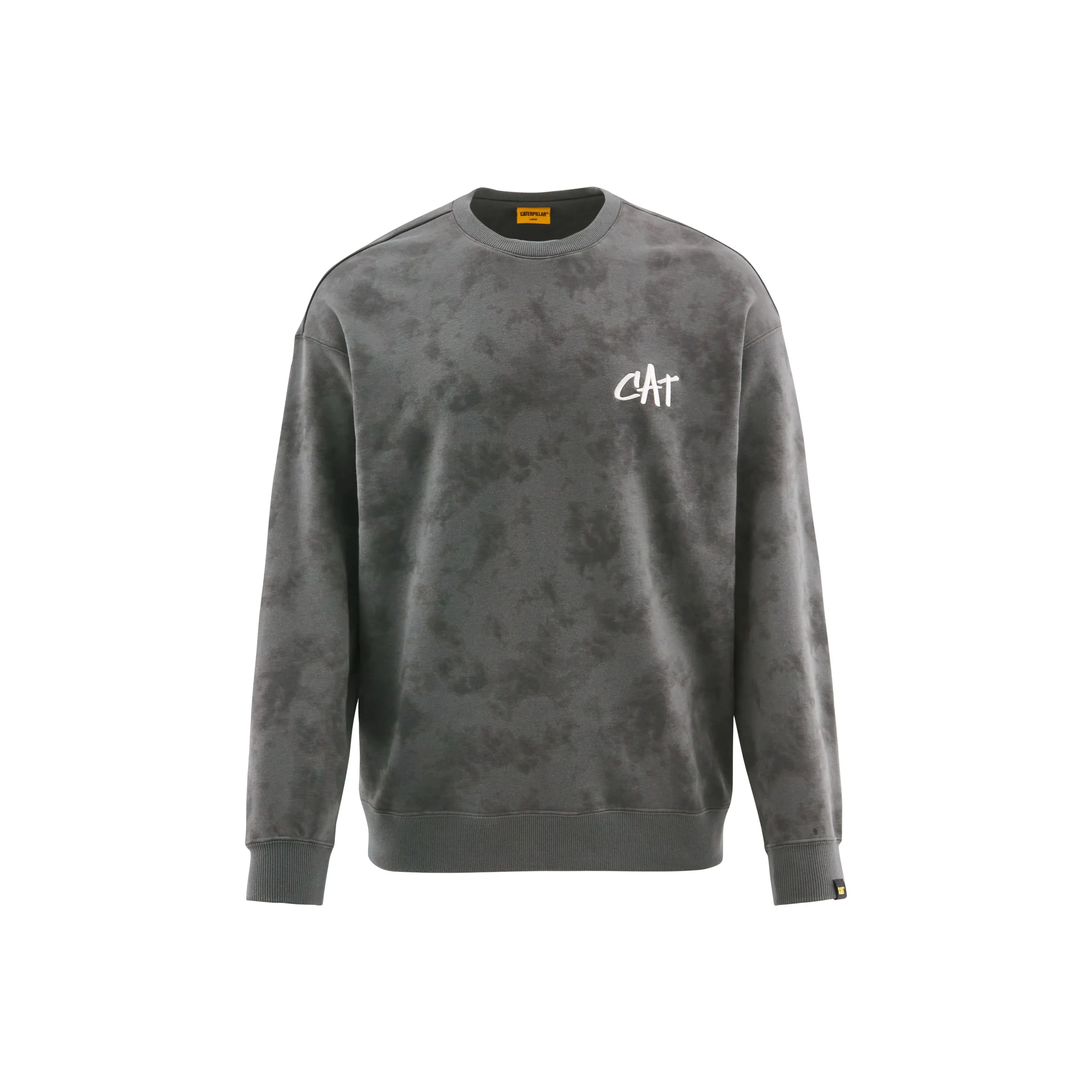 CAT Темно-серый Мужской Свитшот