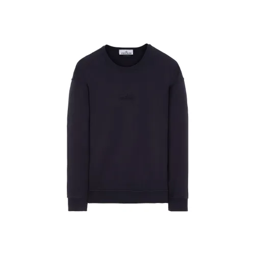 STONE ISLAND SS23 Темно-синий Унисекс Свитшоты