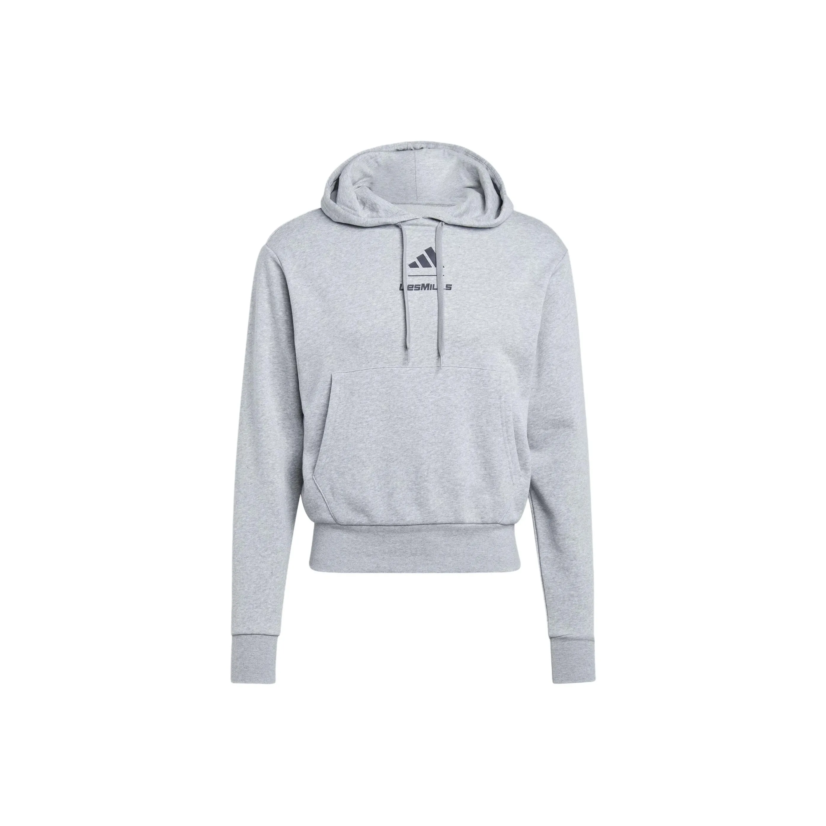 Adidas LES MILLS Graphic Hoodie Толстовка Унисекс Средний Фотиния Серый