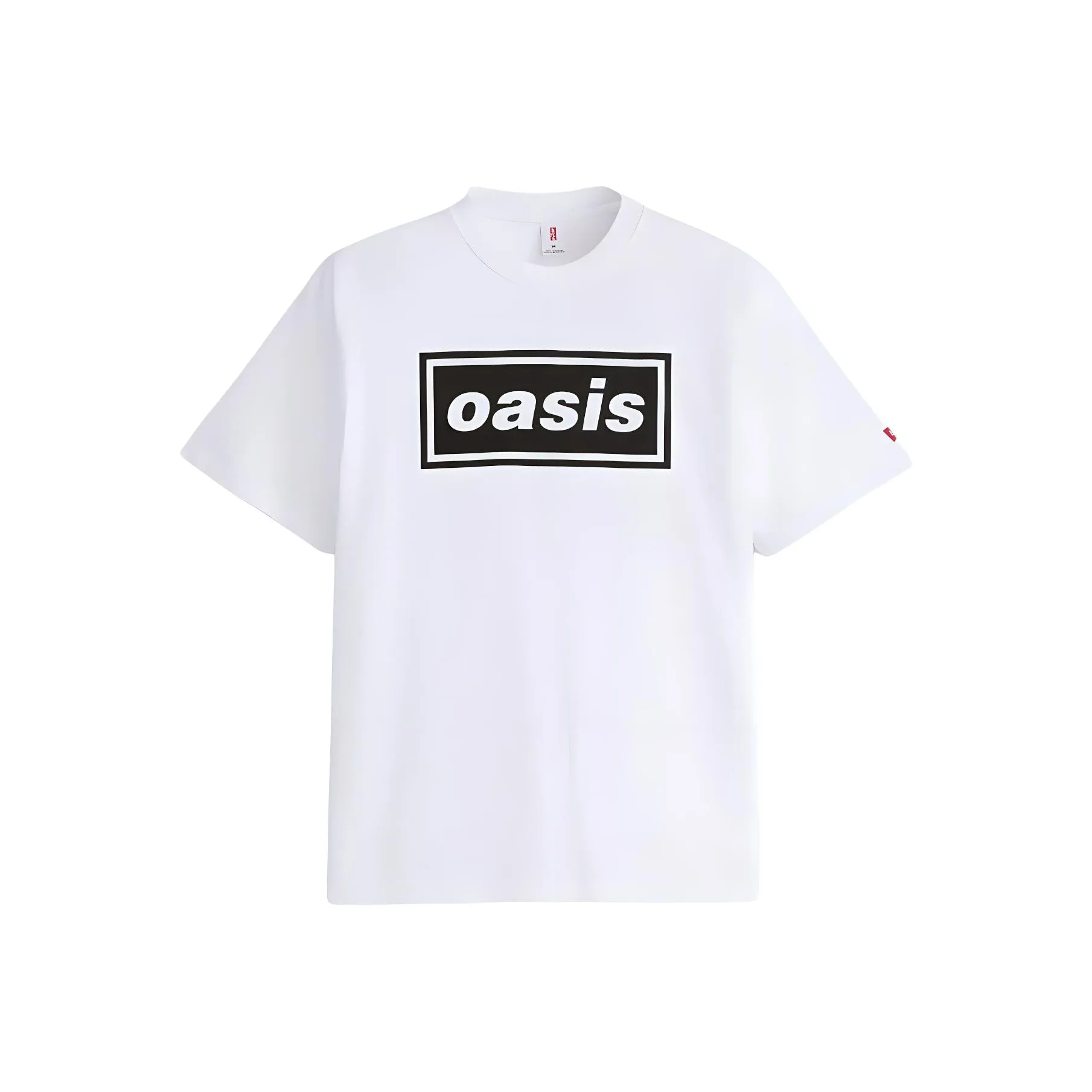 Levis Oasis Collaboration Белый Мужской T-Рубашки