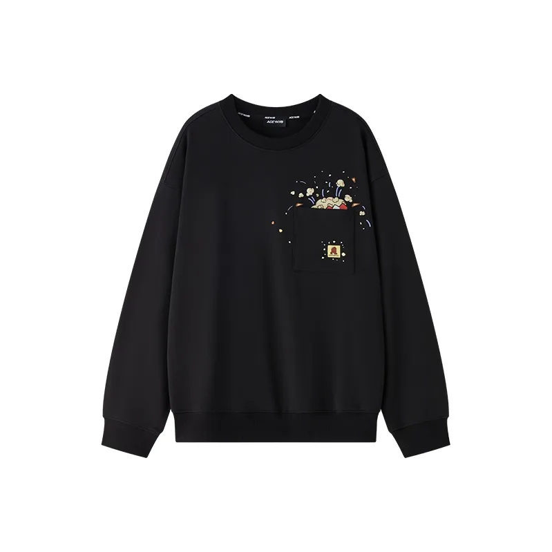 YK YB Свитшот с круглым вырезом Унисекс