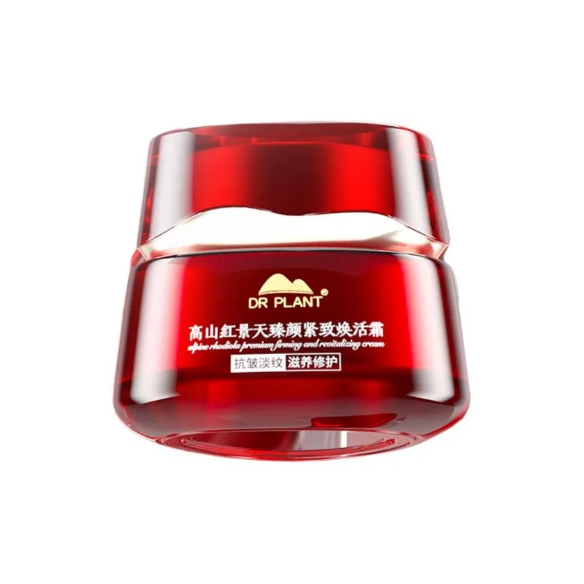 Dr．Plant Red Ginseng Успокаивающий Питательный Крем для лица Питание и Увлажнение