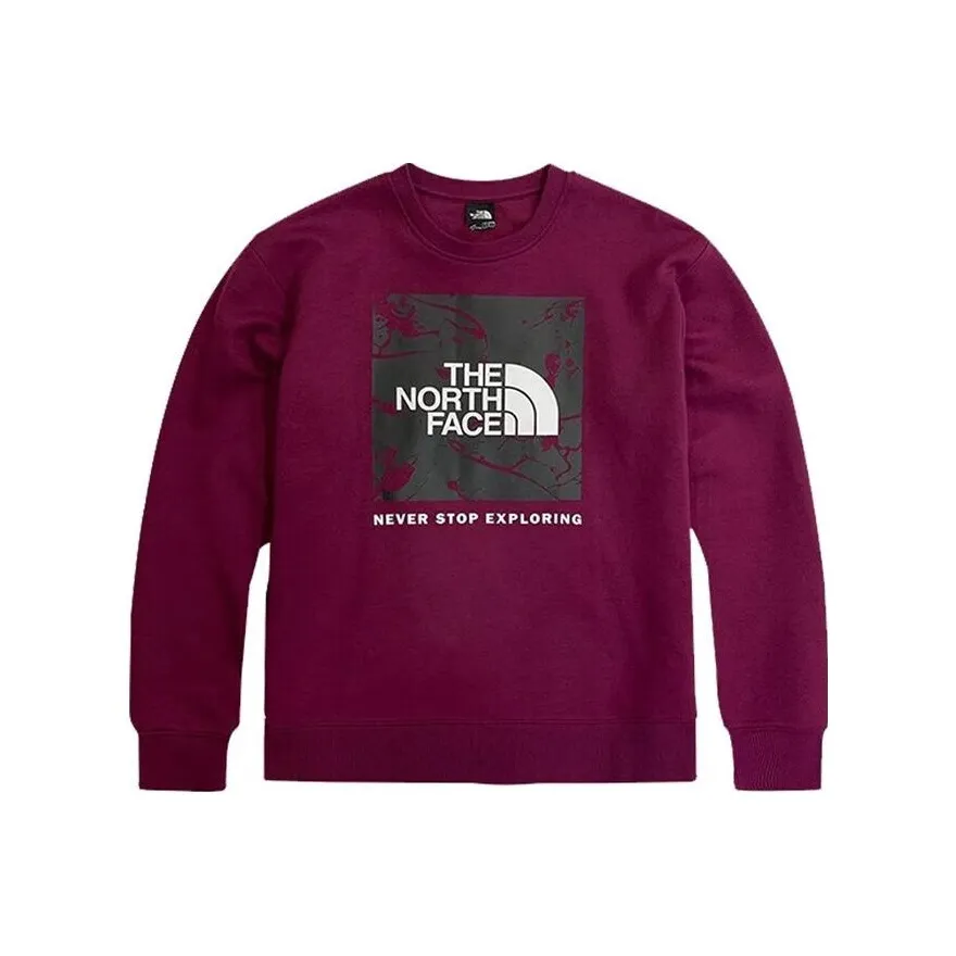 THE NORTH FACE Красный Мужской Свитшот