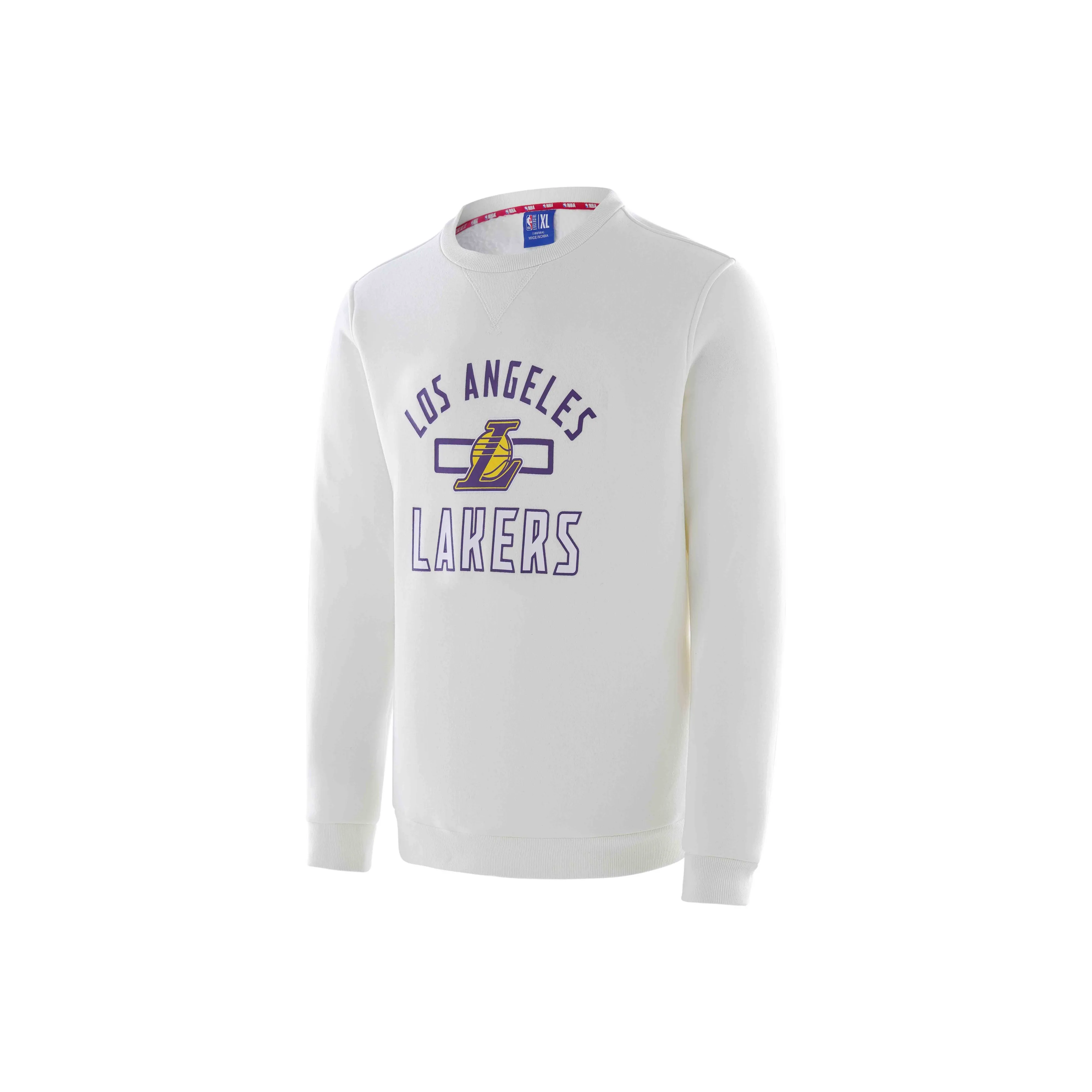 NBA Los Angeles Lakers Белый Унисекс Свитшоты