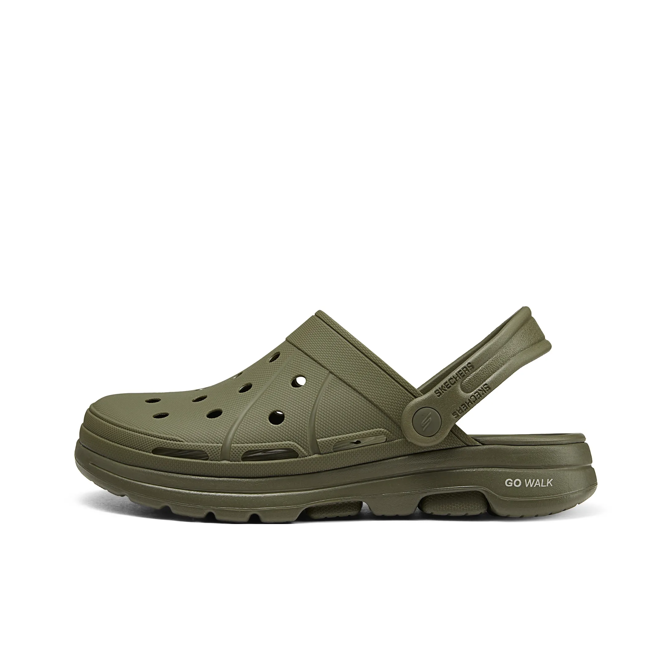 Skechers Go Walk 5 Foamies Legendary Сабо Мужской Зеленый