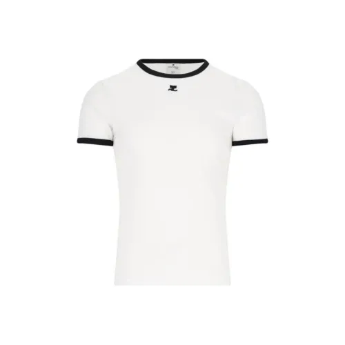 COURREGES Белая Мужская Рубашка