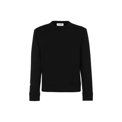 Lanvin Черный Мужские Свитшоты