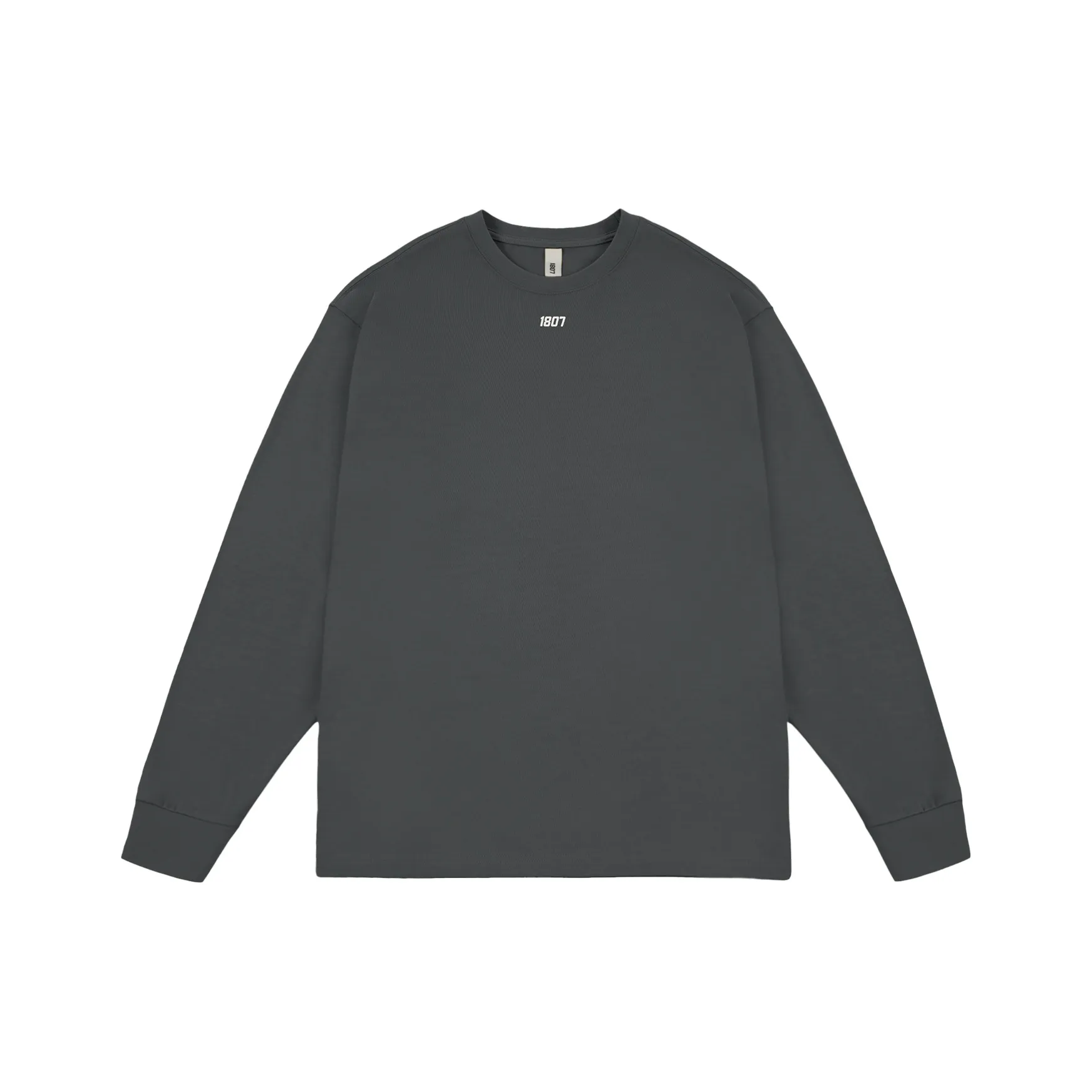 1807 Длинный рукав T-рубашка Унисекс