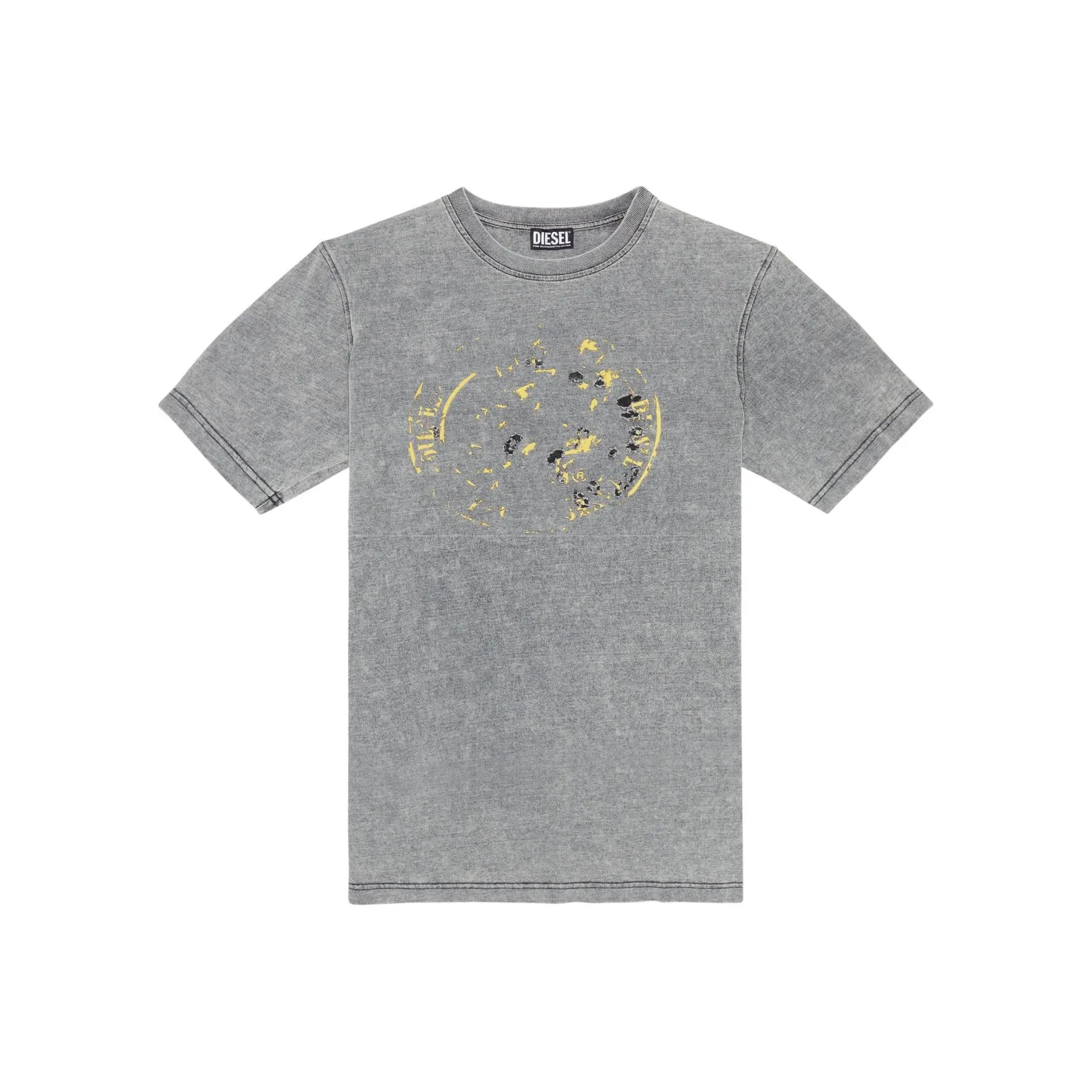 DIESEL Серый Мужской T-Рубашки