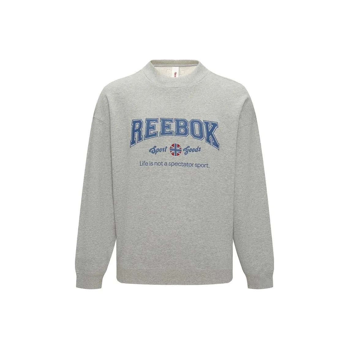 Reebok Средний вересковый серый Унисекс Свитшоты