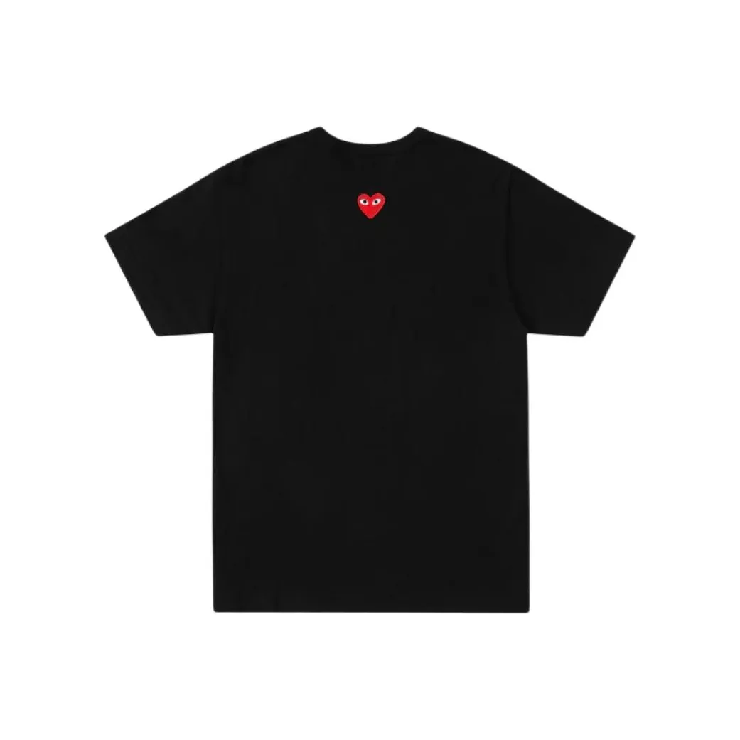 CDG Play Черная Унисекс Футболка