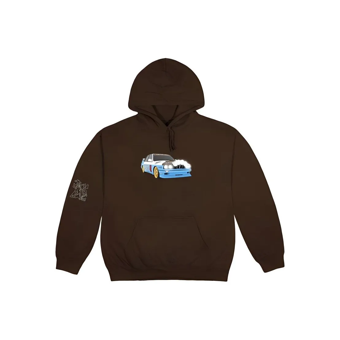 Travis Scott Свитшот Мужской Коричневый