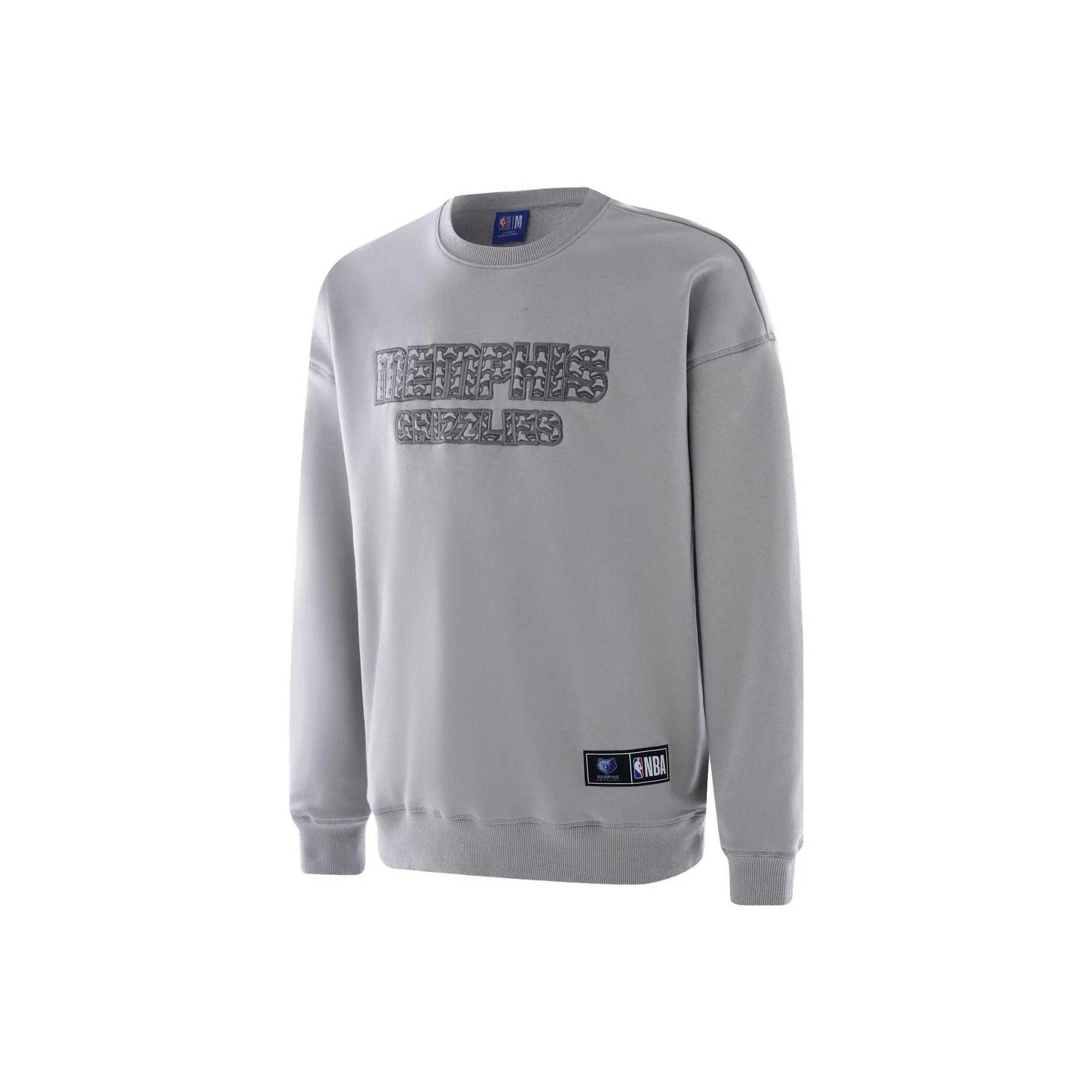 NBA Grizzlies Team Толстовка Унисекс Cool Smoke Gray