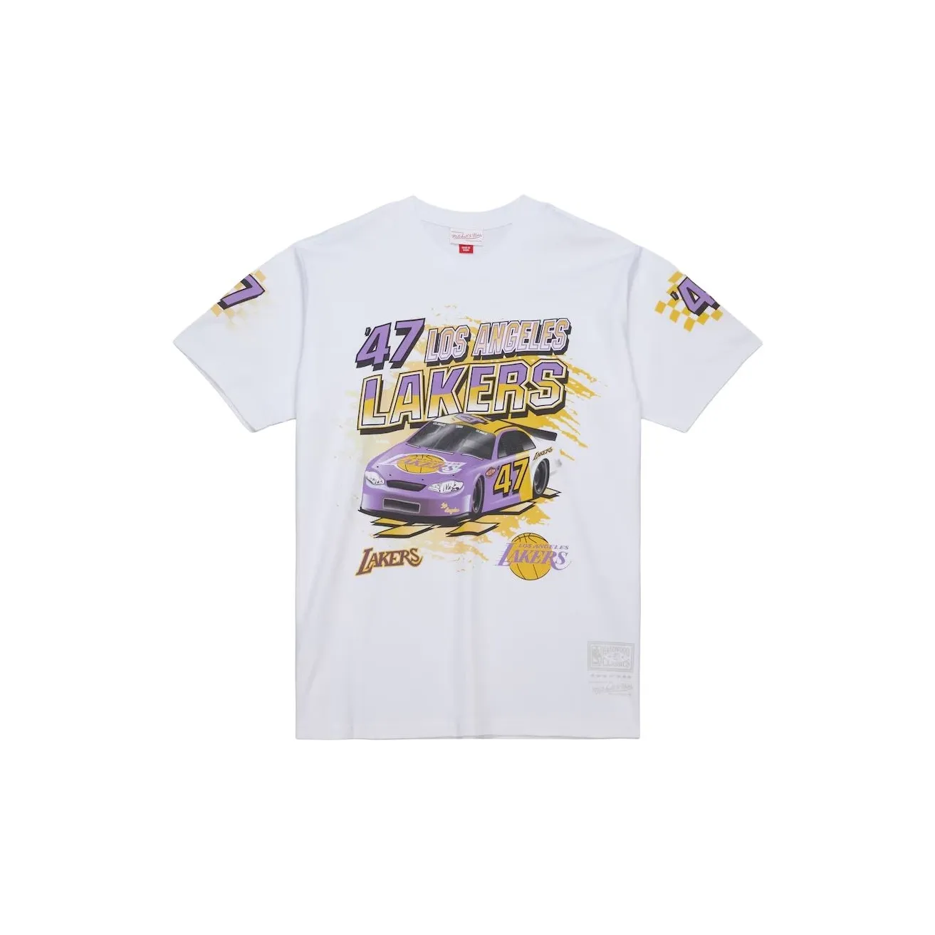 MITCHELL NESS X NBA Los Angeles Lakers Футболка Мужская Белая