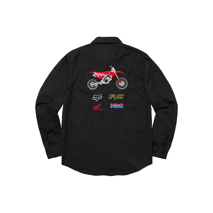 Supreme Honda Fox Racing Work Shirt