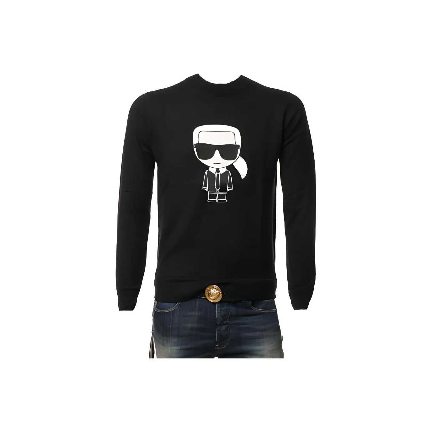 KARL LAGERFELD / Karl Lagerfeld Jeans Sweatshirts Men's Black