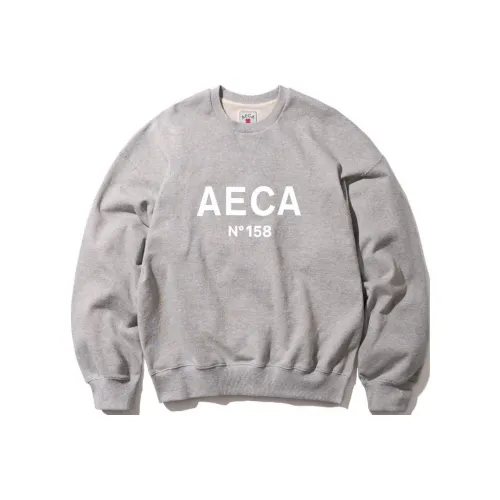 AECA WHITE Серый Мужские Свитшоты