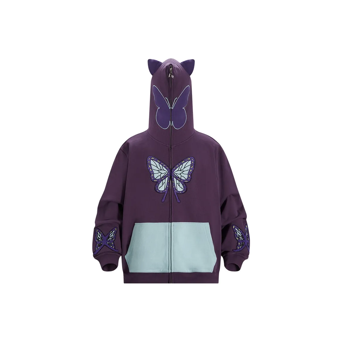 KAKAZZY Темно-фиолетовый Унисекс Свитшоты