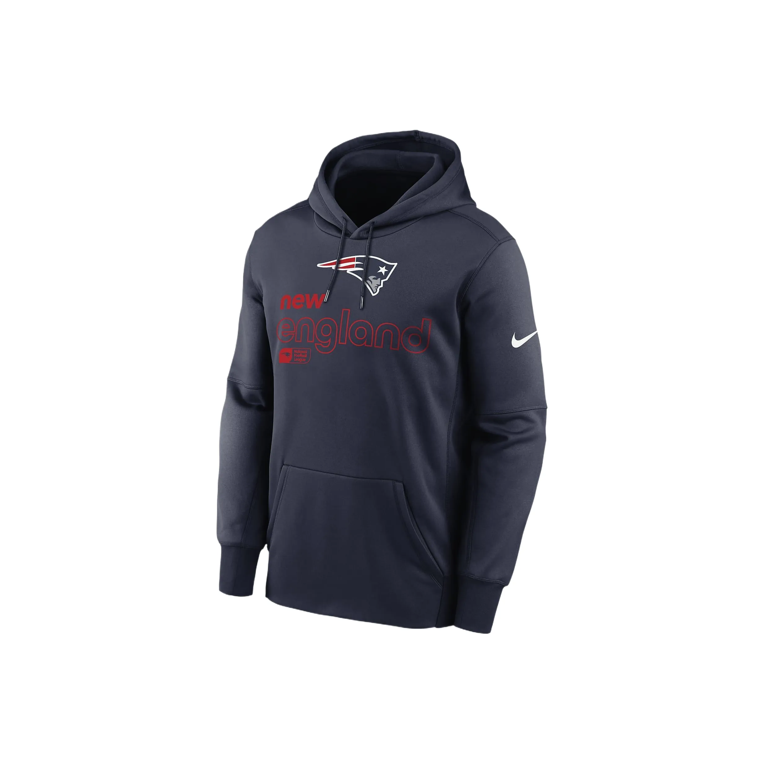 Nike New England Patriots Men's Nike Therma Nfl Pullover Hoodie