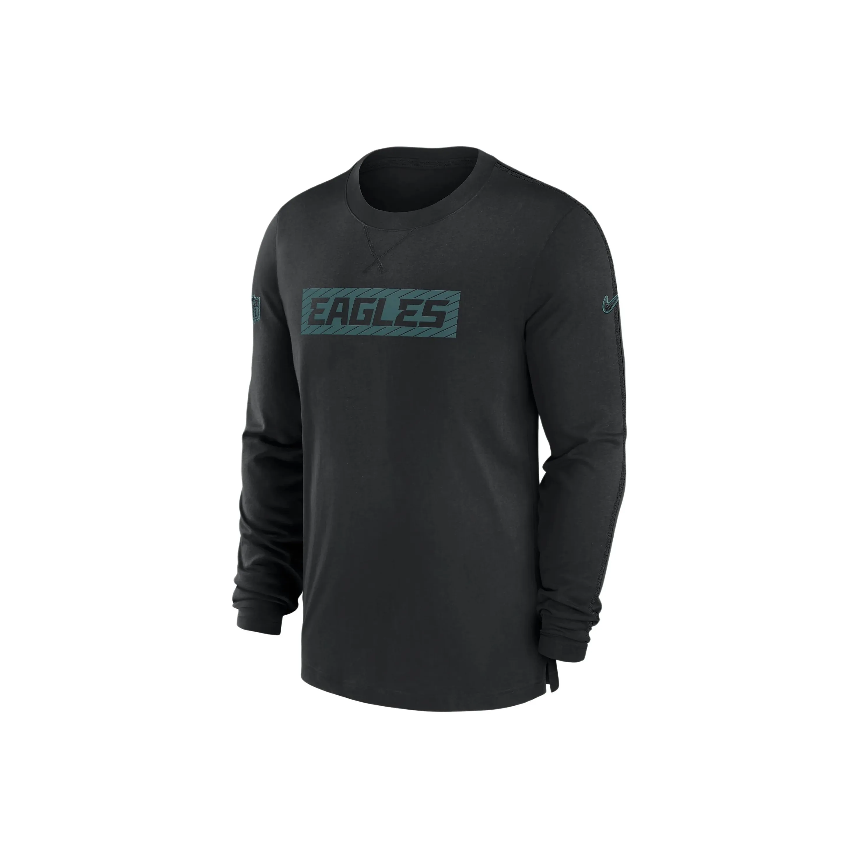 Nike Philadelphia Eagles Sideline Player Team Issue Men's Nike Dri FIT Long Sleeve Top
