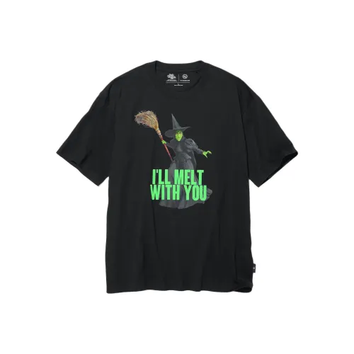 GU UNDERCOVER Collaboration Черная Унисекс Футболка