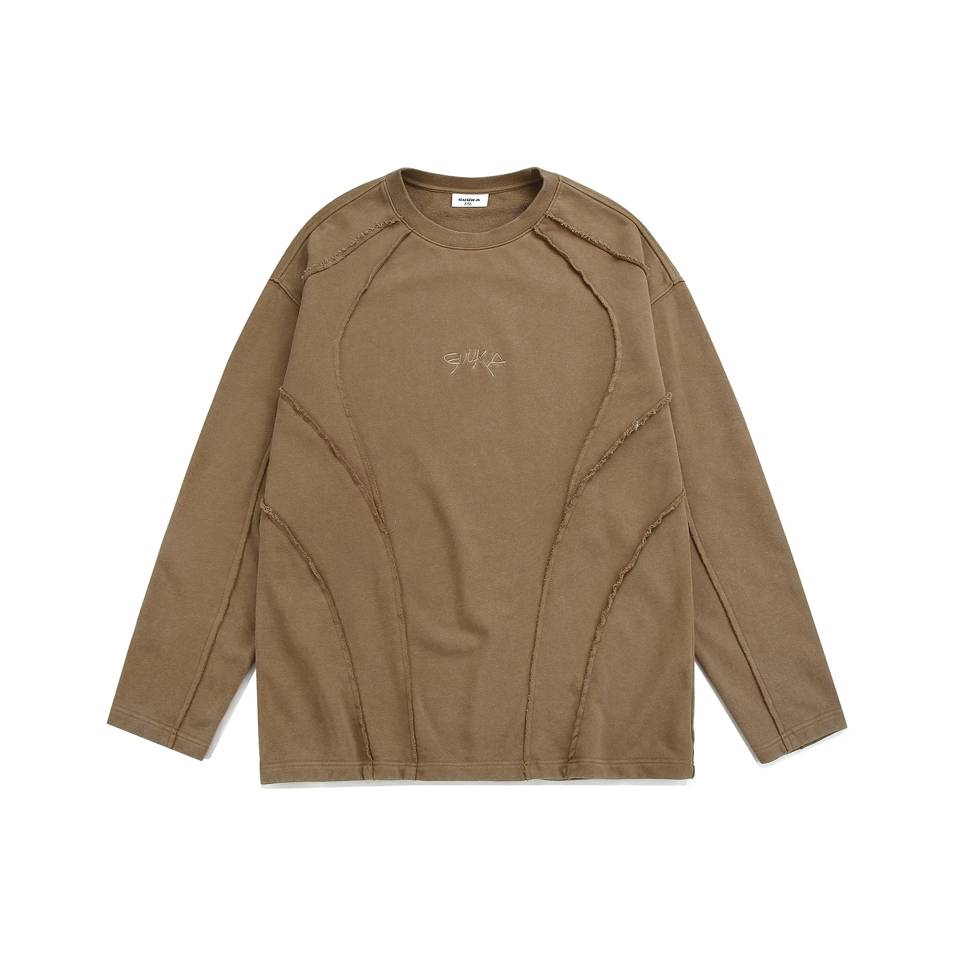 Guuka Хаки Мужские Свитшоты