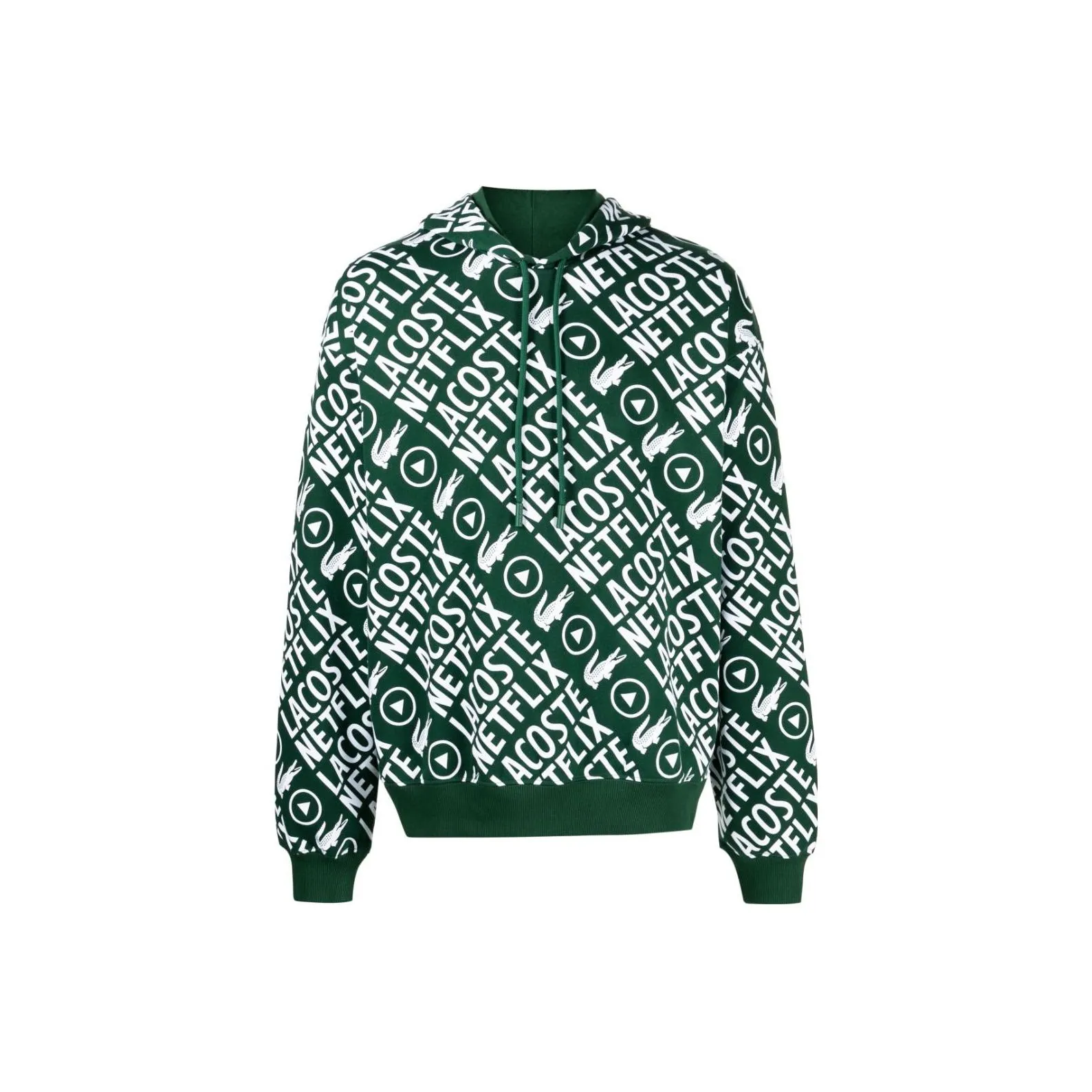 Зеленые мужские свитшоты LACOSTE Collaboration