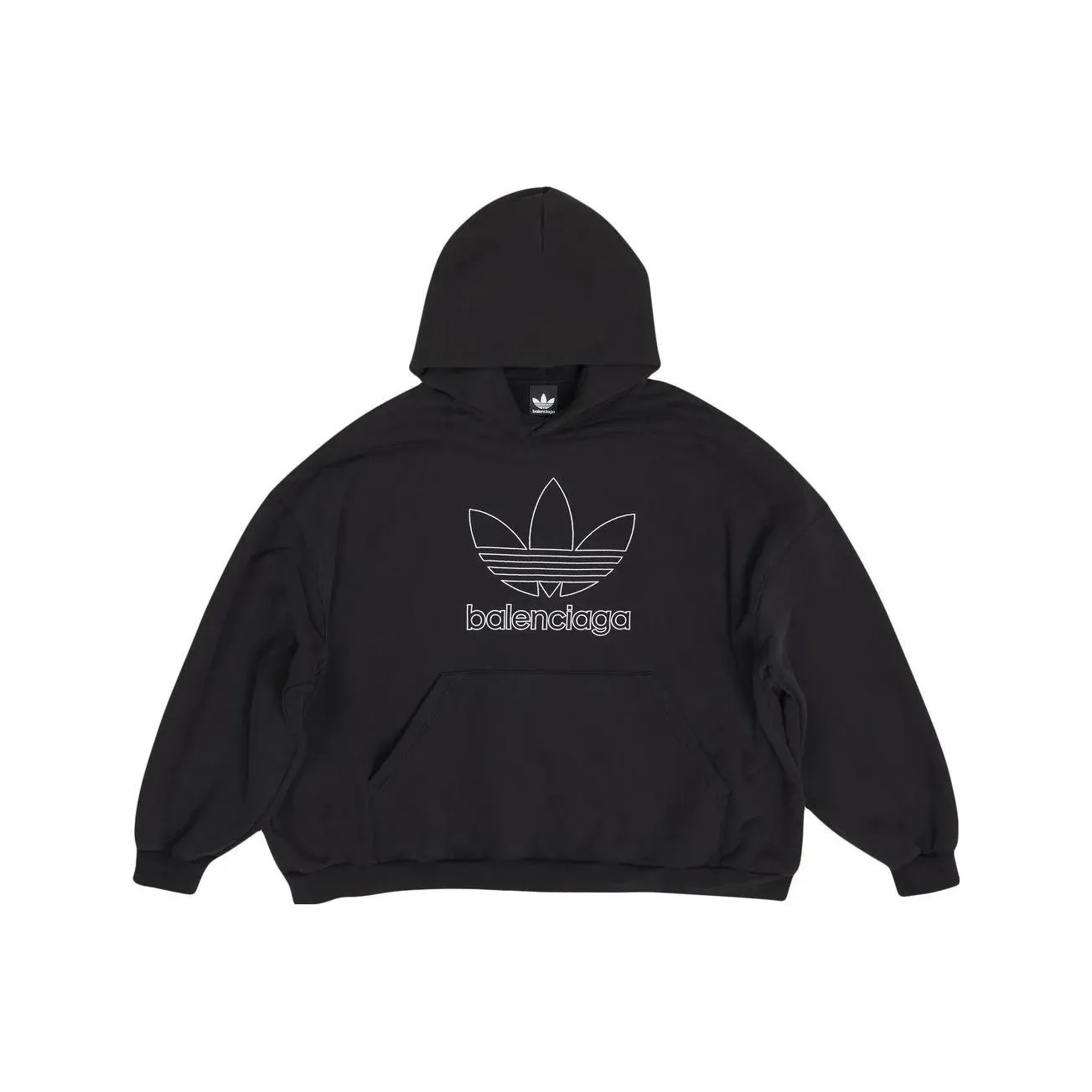 Balenciaga Pre Owned 2000s X Adidas Cotton Hoodie
