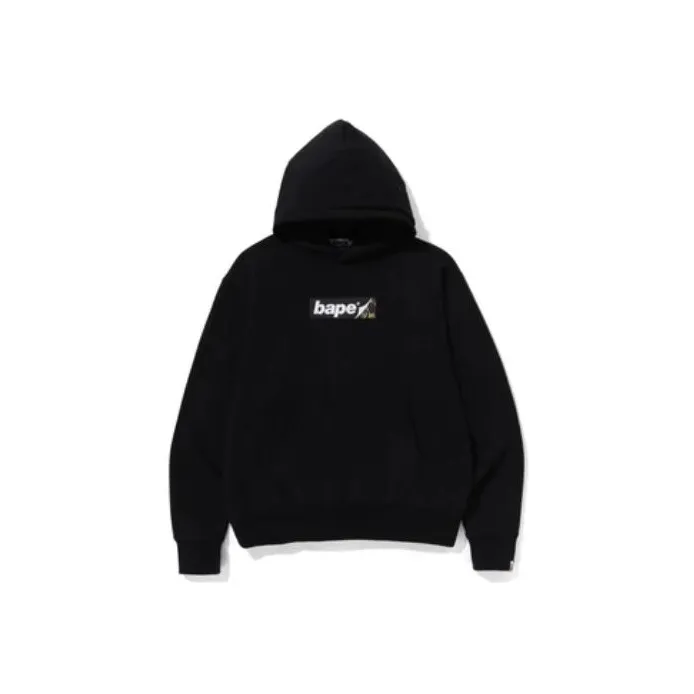 Bape Smooth Logo Relaxed Fit Hoodie