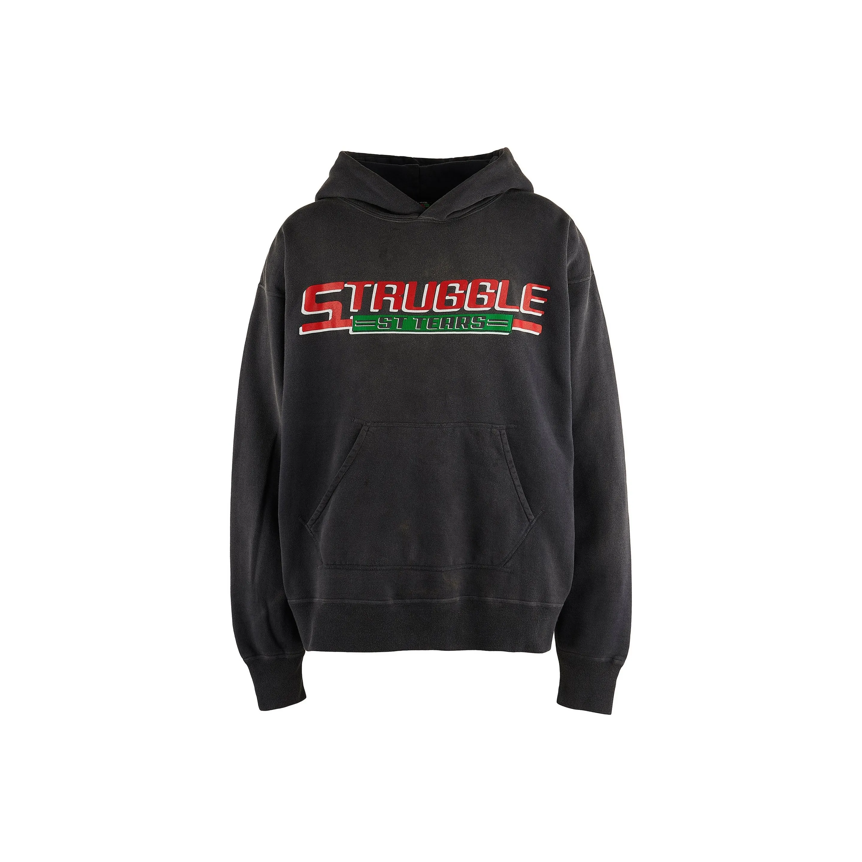 SAINT Mxxxxxx Struggle Tears Cotton Hoodie