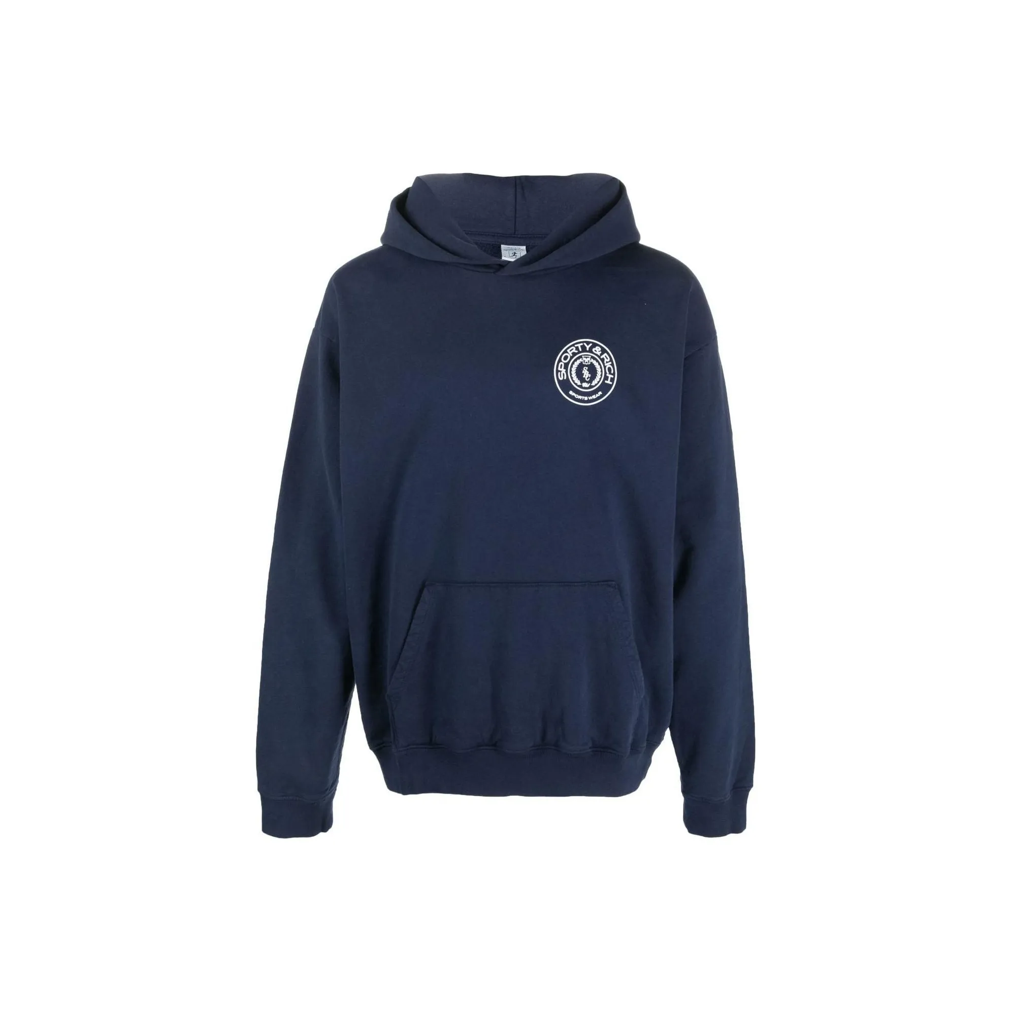 SPORTY & RICH Морской синий Унисекс Свитшоты