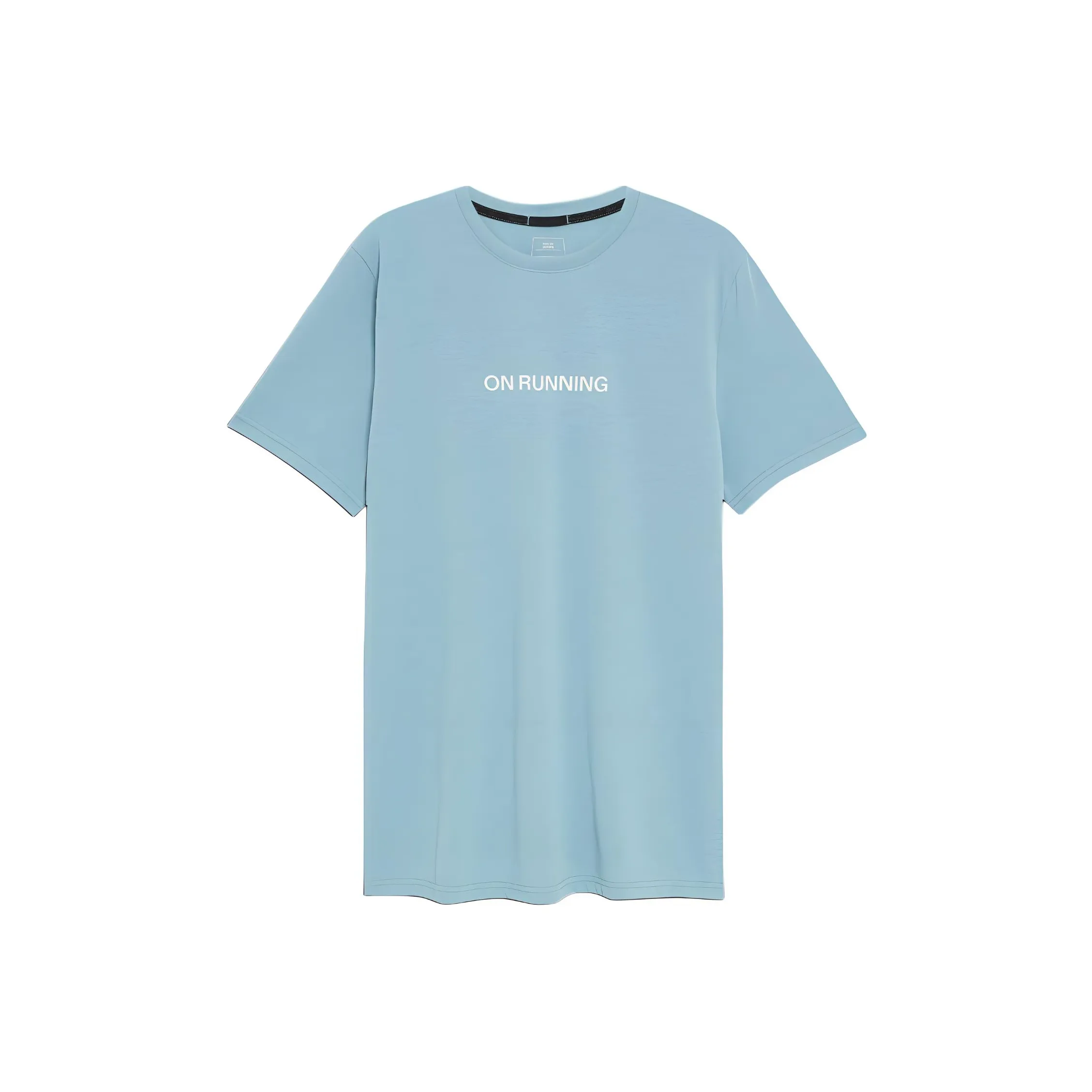On Run T Shirt Men's Green Purple Blue