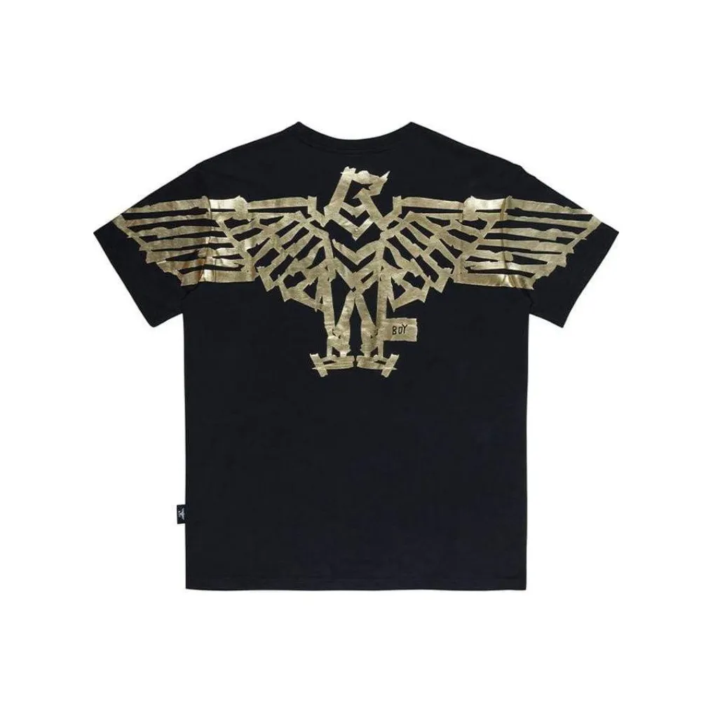 Boy London T Shirt Unisex Black Gold