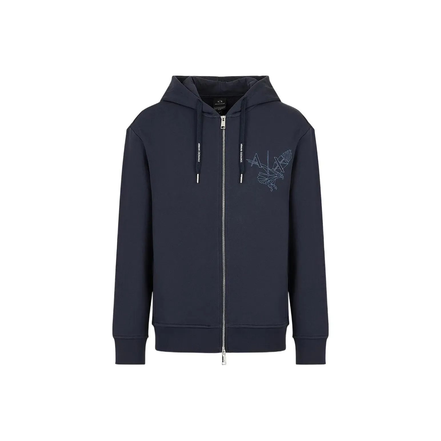 ARMANI EXCHANGEAE SS23 Sweatshirt Men's Navy Blue