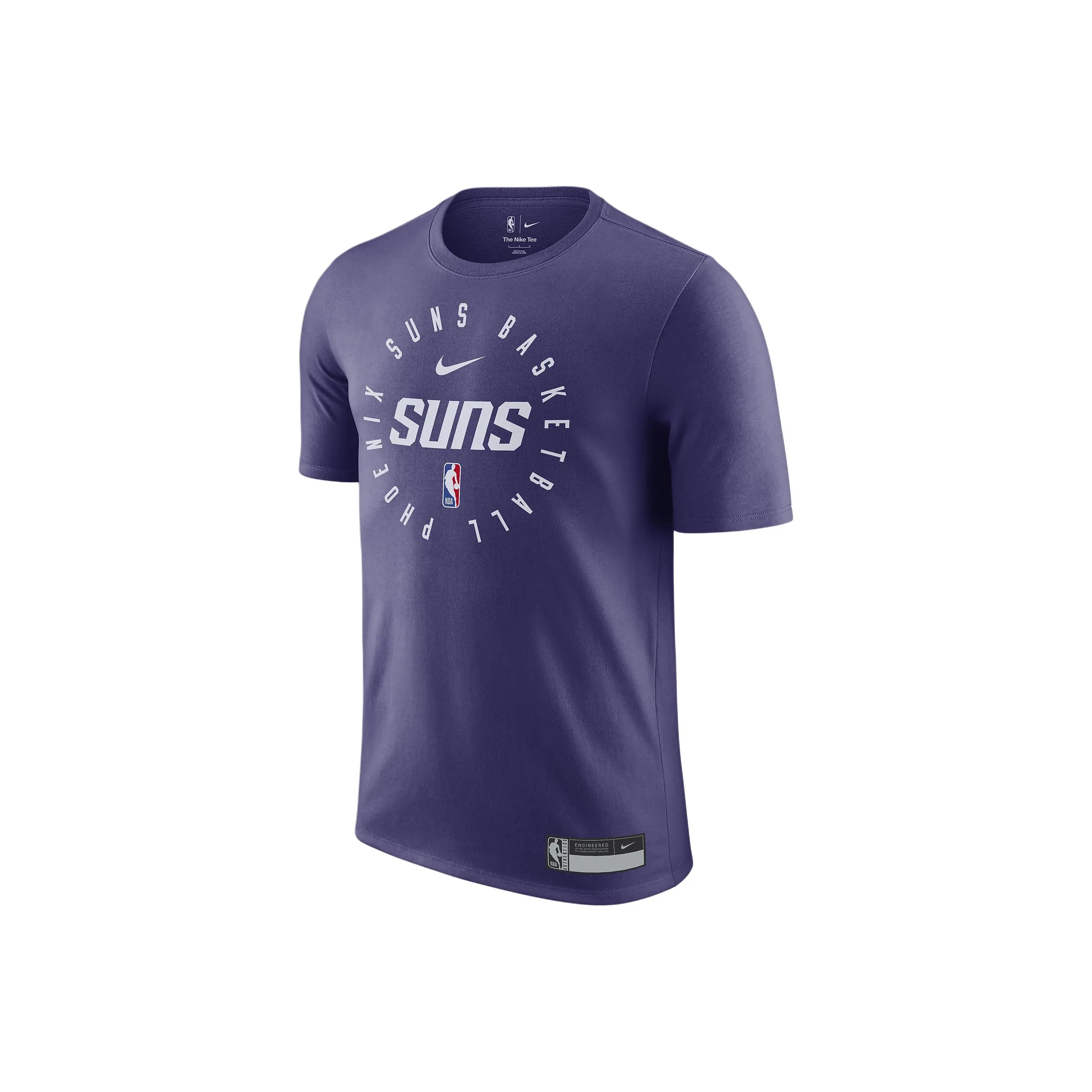 Nike Dri Fit NBA Phoenix Suns T-Shirt Мужская Новая Орхидея