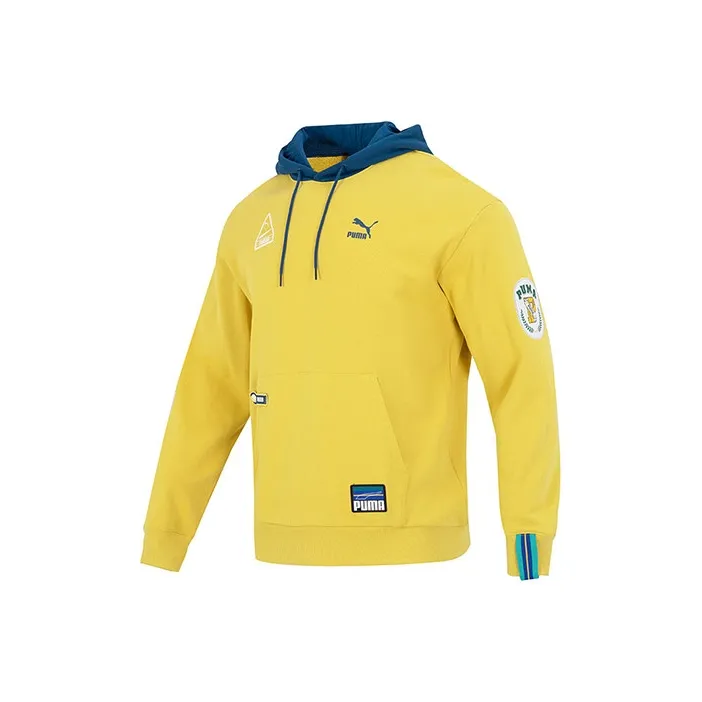 PUMA Желтые Мужские Свитшоты