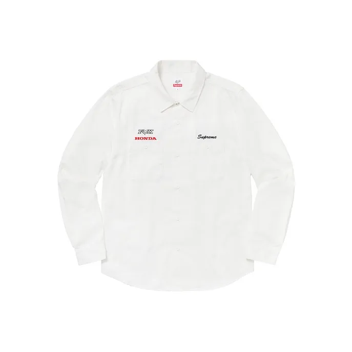 Supreme Honda Fox Racing Work Shirt