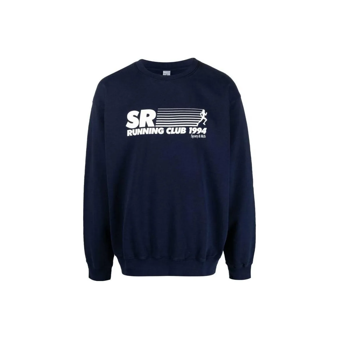 SPORTY RICH Толстовка Унисекс Синий