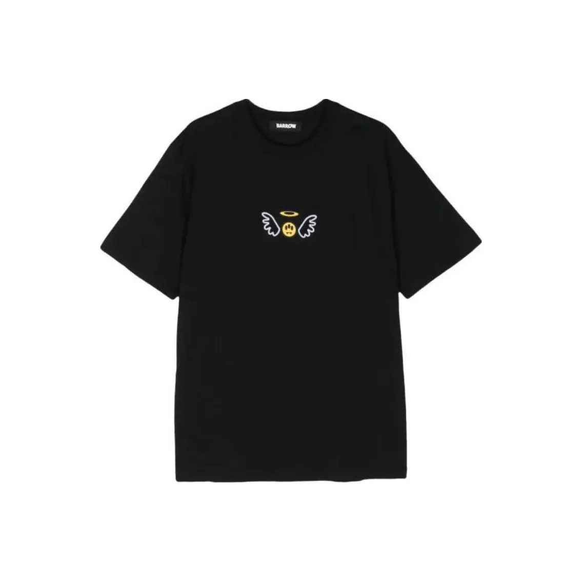 Barrow Logo flocked T shirt