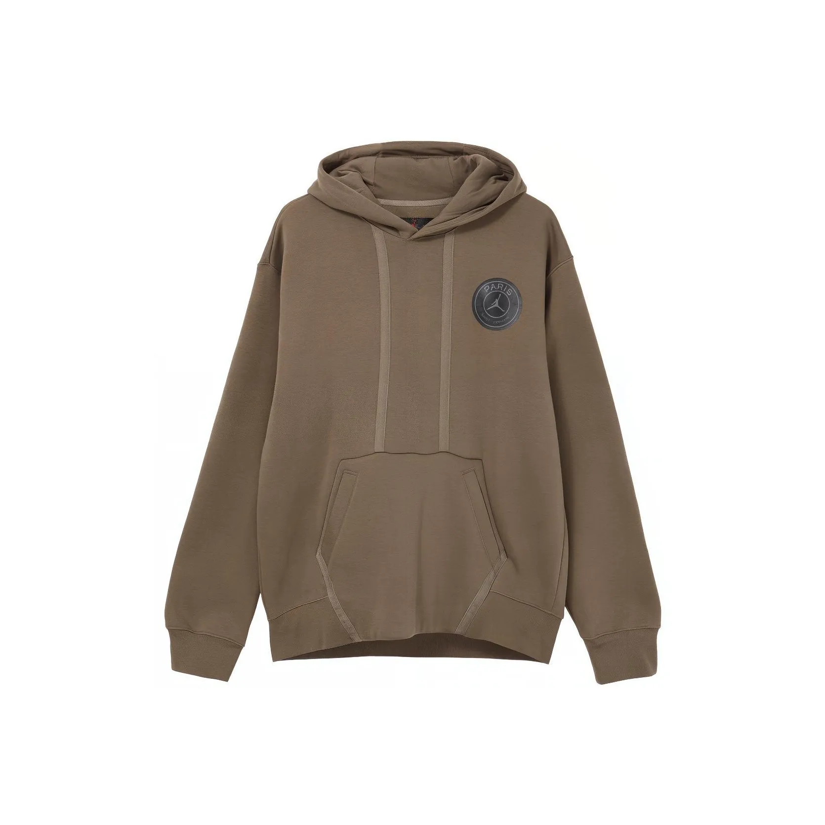 Jordan Men Paris Saint-Germain Logo Hoodie 'Brown'